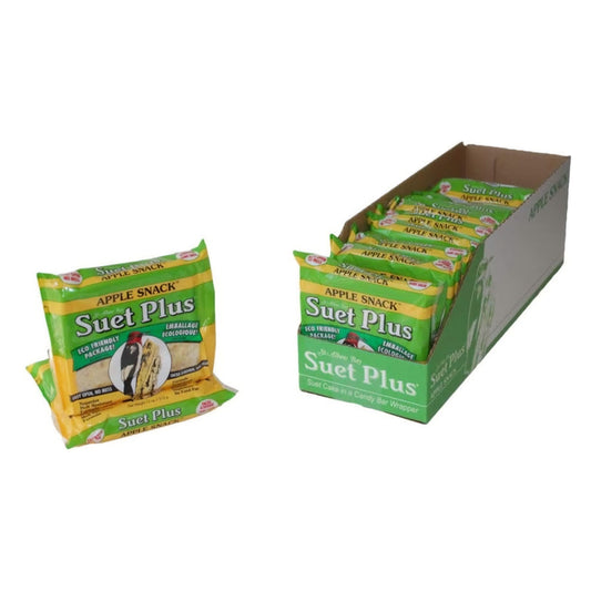 a package of st albans bay apple snack suet