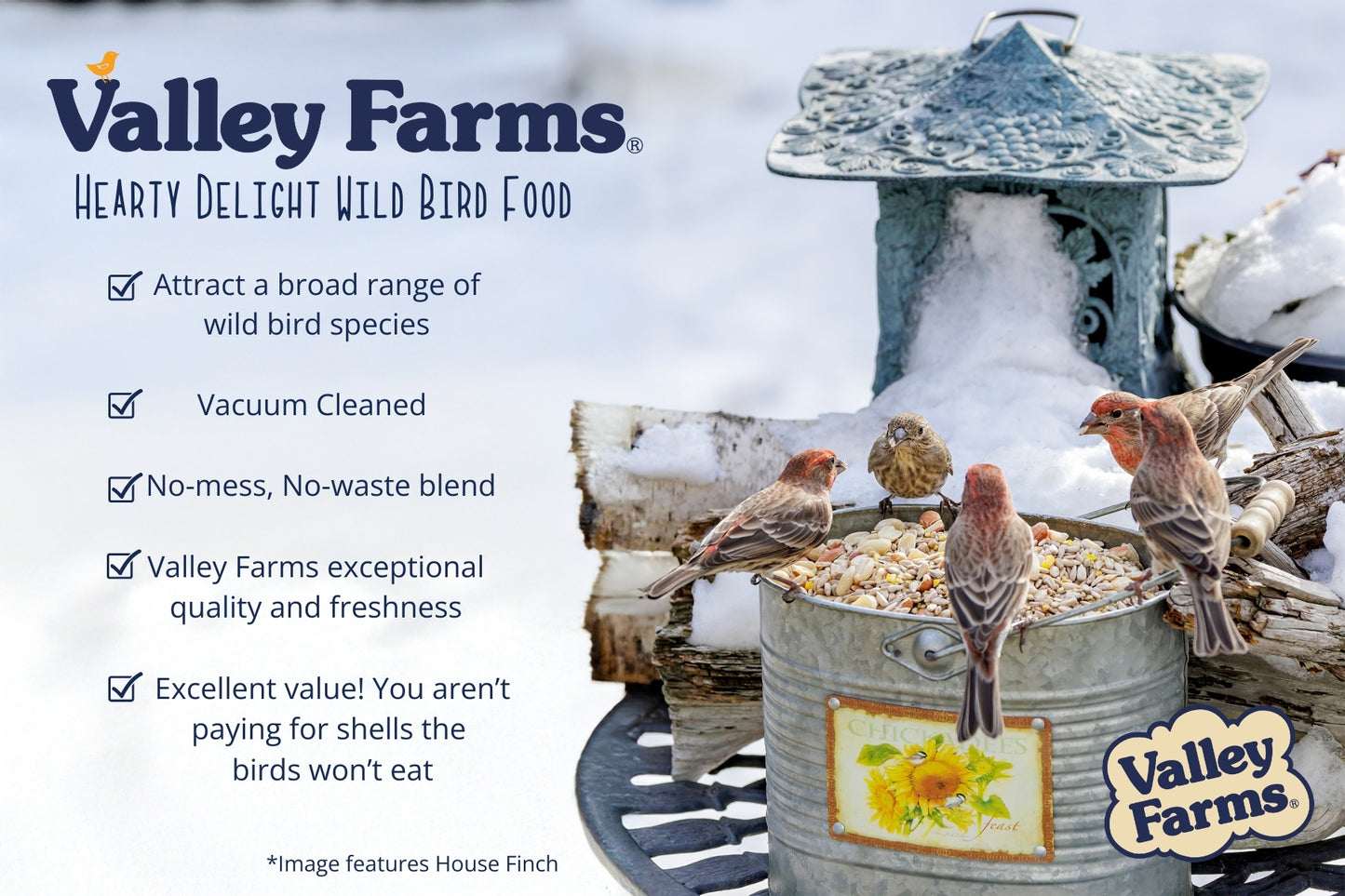 Valley Farms Hearty Delight Wild Bird Food