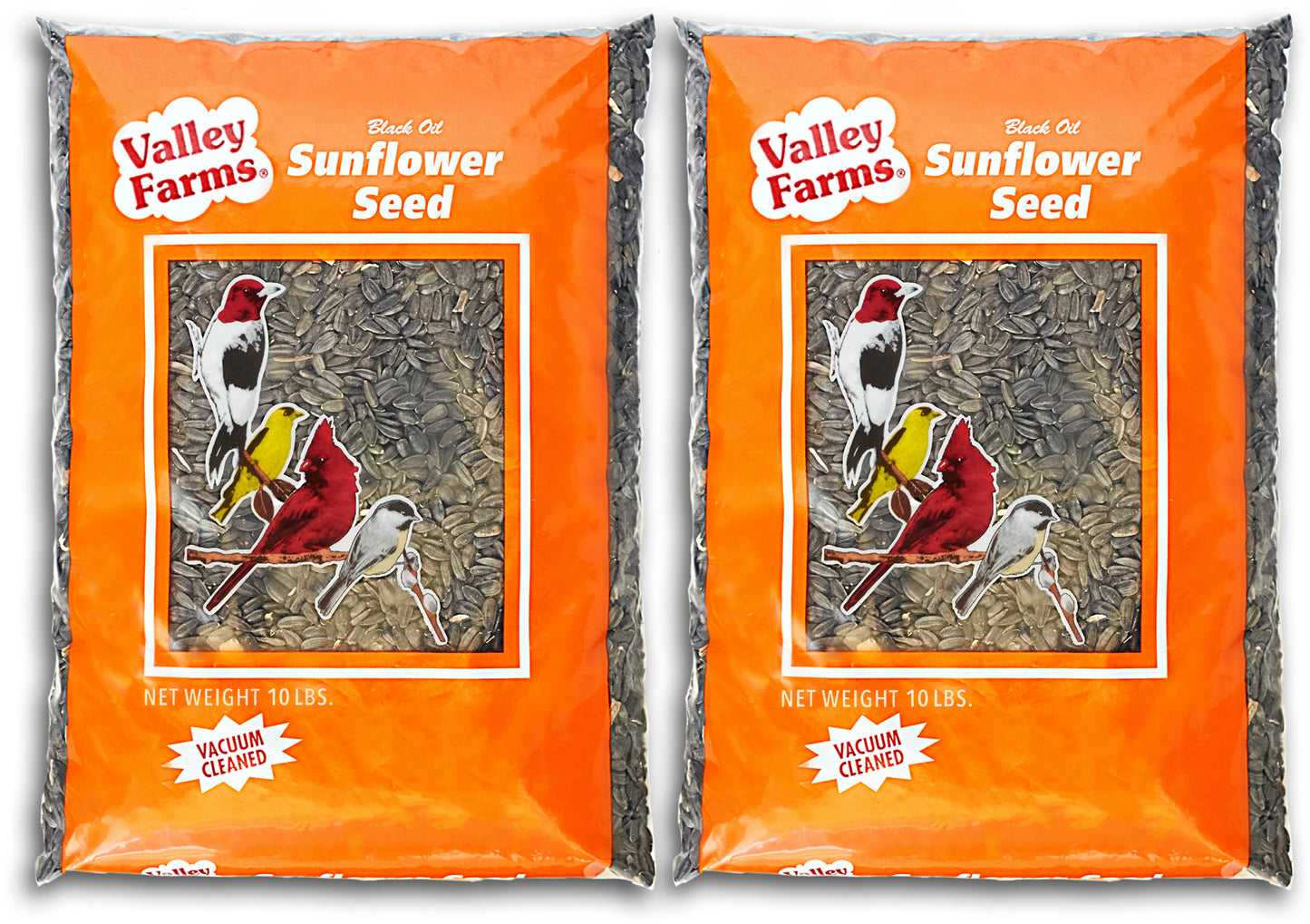 Valley Farms Black Oil Sunflower Seed Wild Bird Food