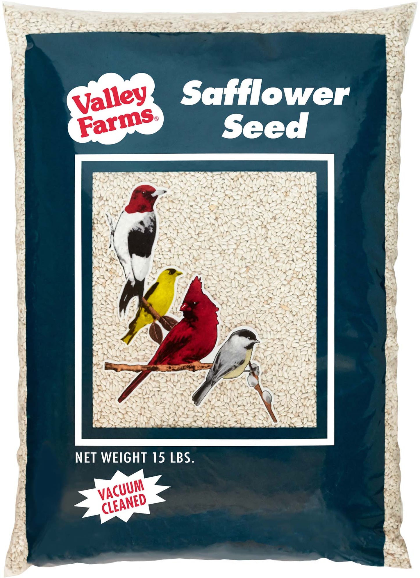 Valley Farms Safflower Seed Wild Bird Food