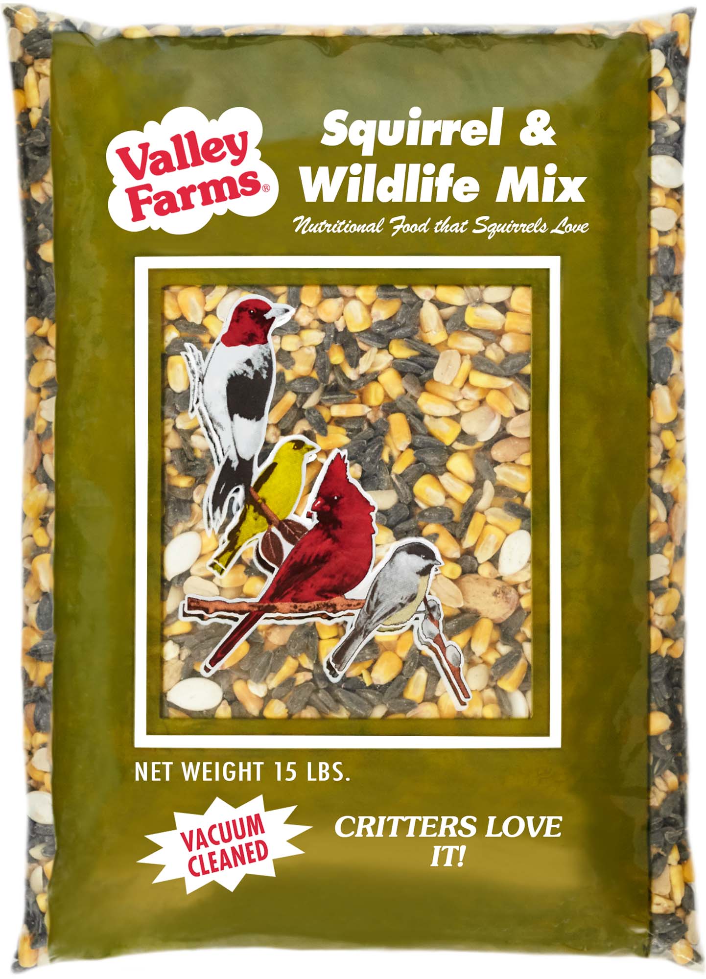 Valley Farms Squirrel & Wildlife Mix Wild Bird Food