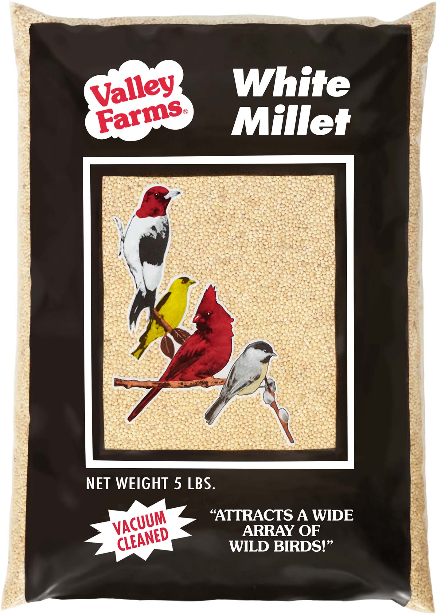 Valley Farms White Millet Wild Bird Food