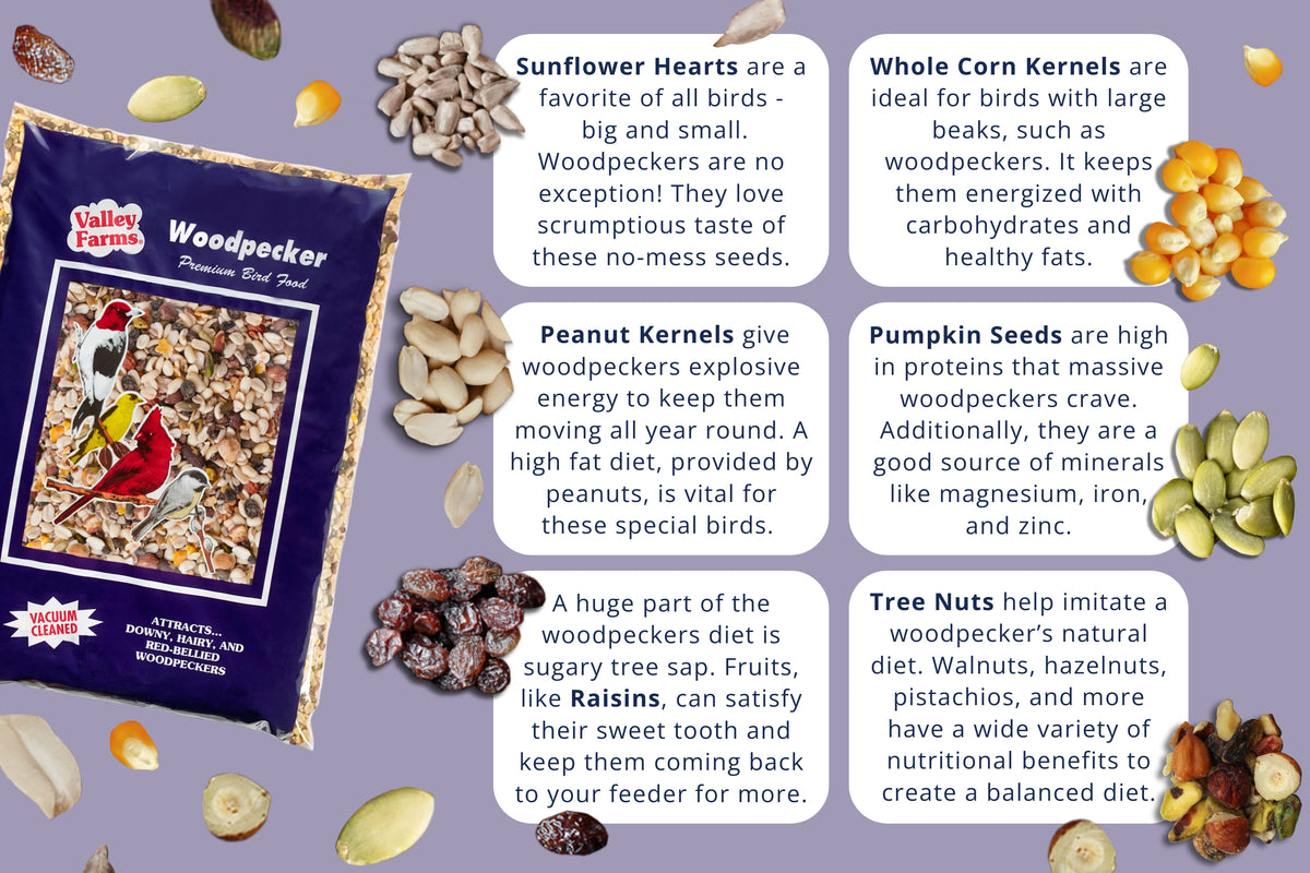 Valley Farms Woodpecker Mix Wild Bird Food
