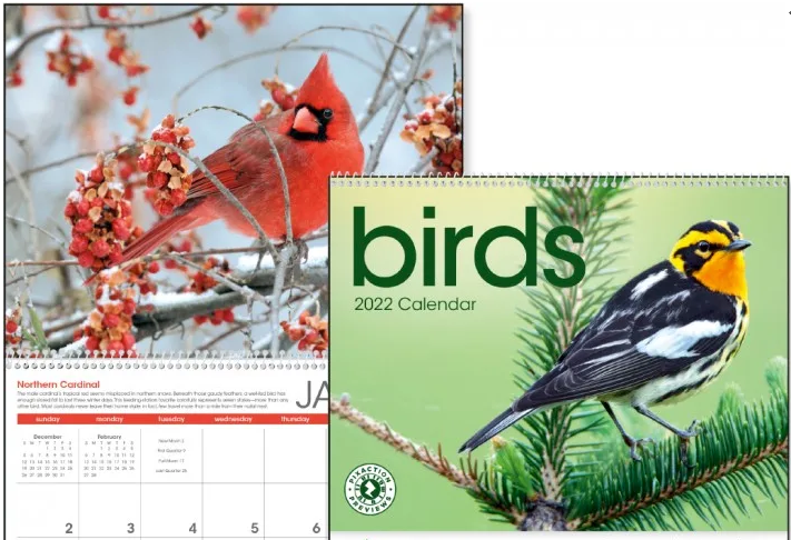 2022 Valley Farms Calendar with Awesome Wild Bird Photography!