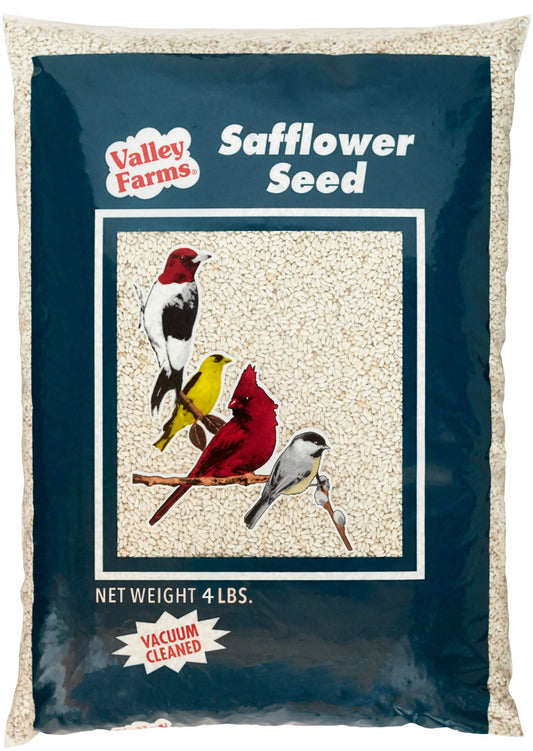 Valley Farms Safflower Seed Wild Bird Food