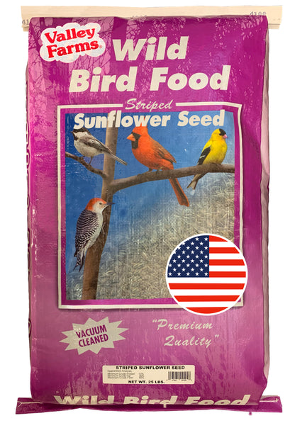 Valley Farms Striped Sunflower Seed Wild Bird Food