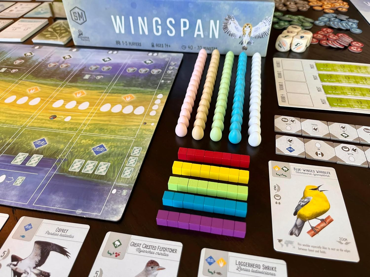 WINGSPAN Bird-Collection Board Game