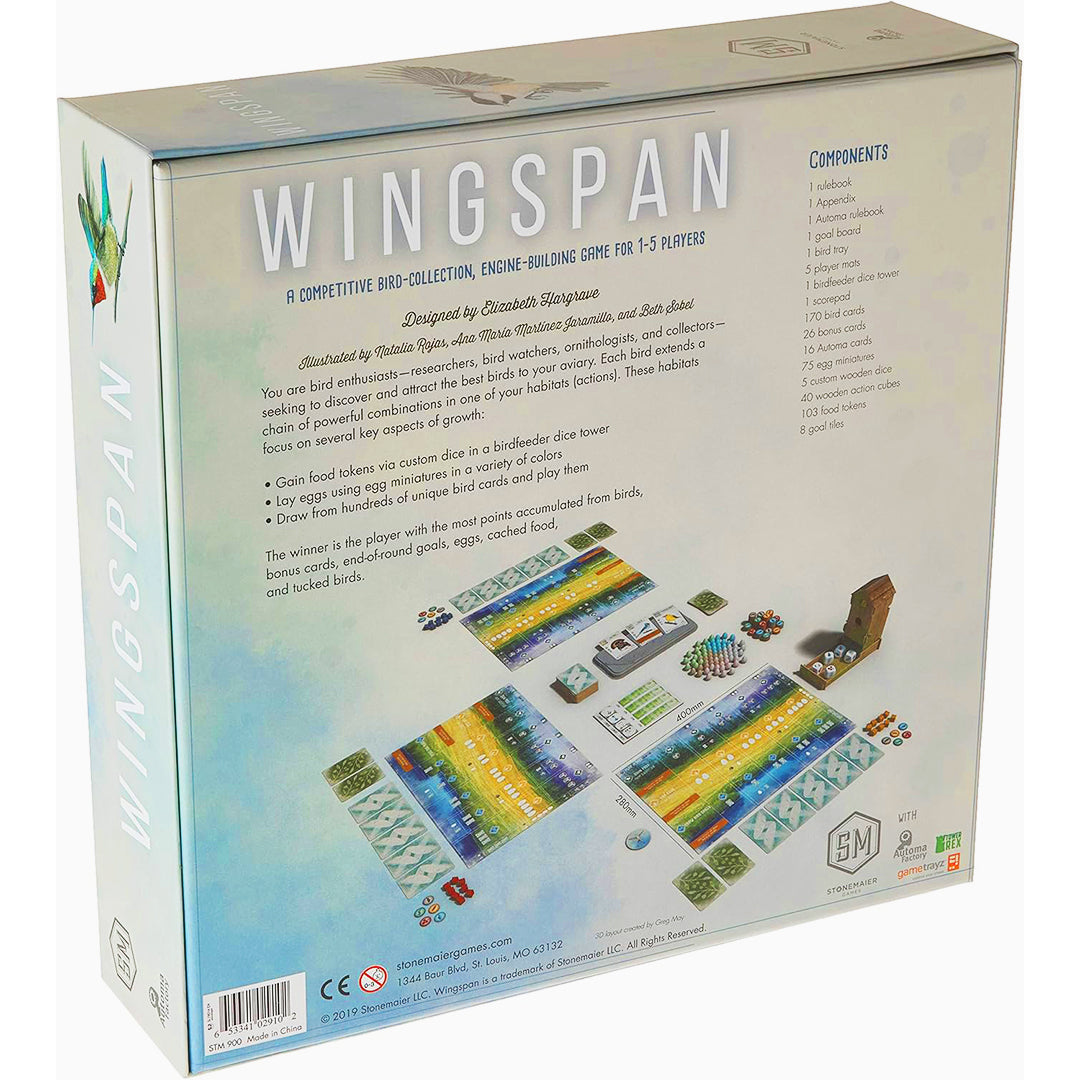 WINGSPAN Bird-Collection Board Game