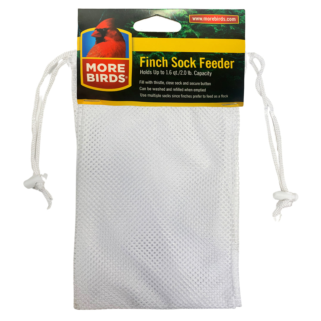 Finch Sock Feeder 2-Pack by MORE BIRDS