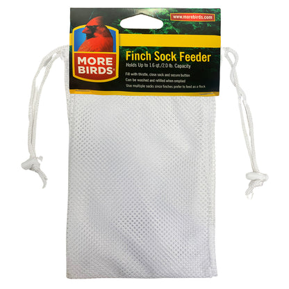 Finch Sock Feeder 2-Pack by MORE BIRDS