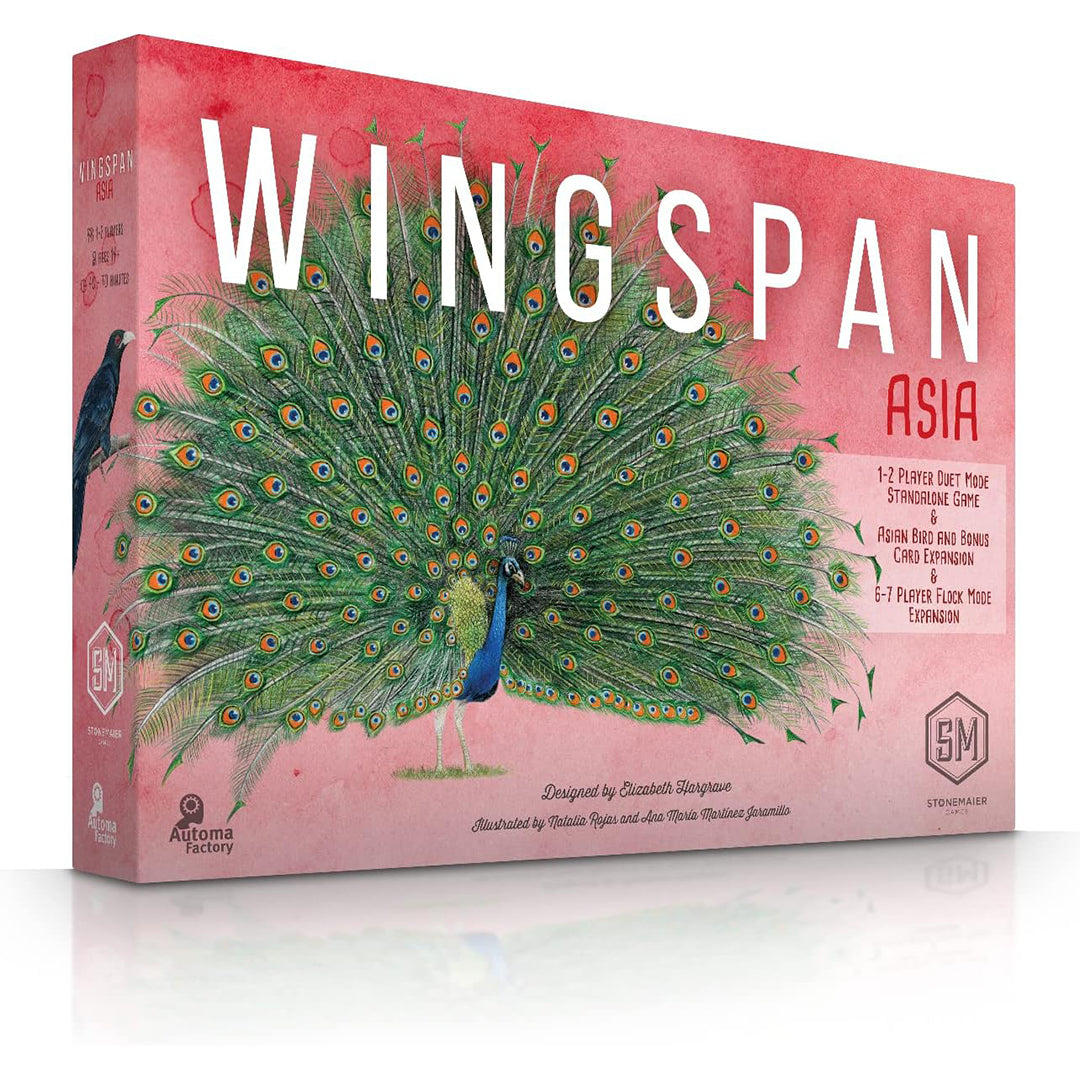 Asia Board Game Expansion for WINGSPAN