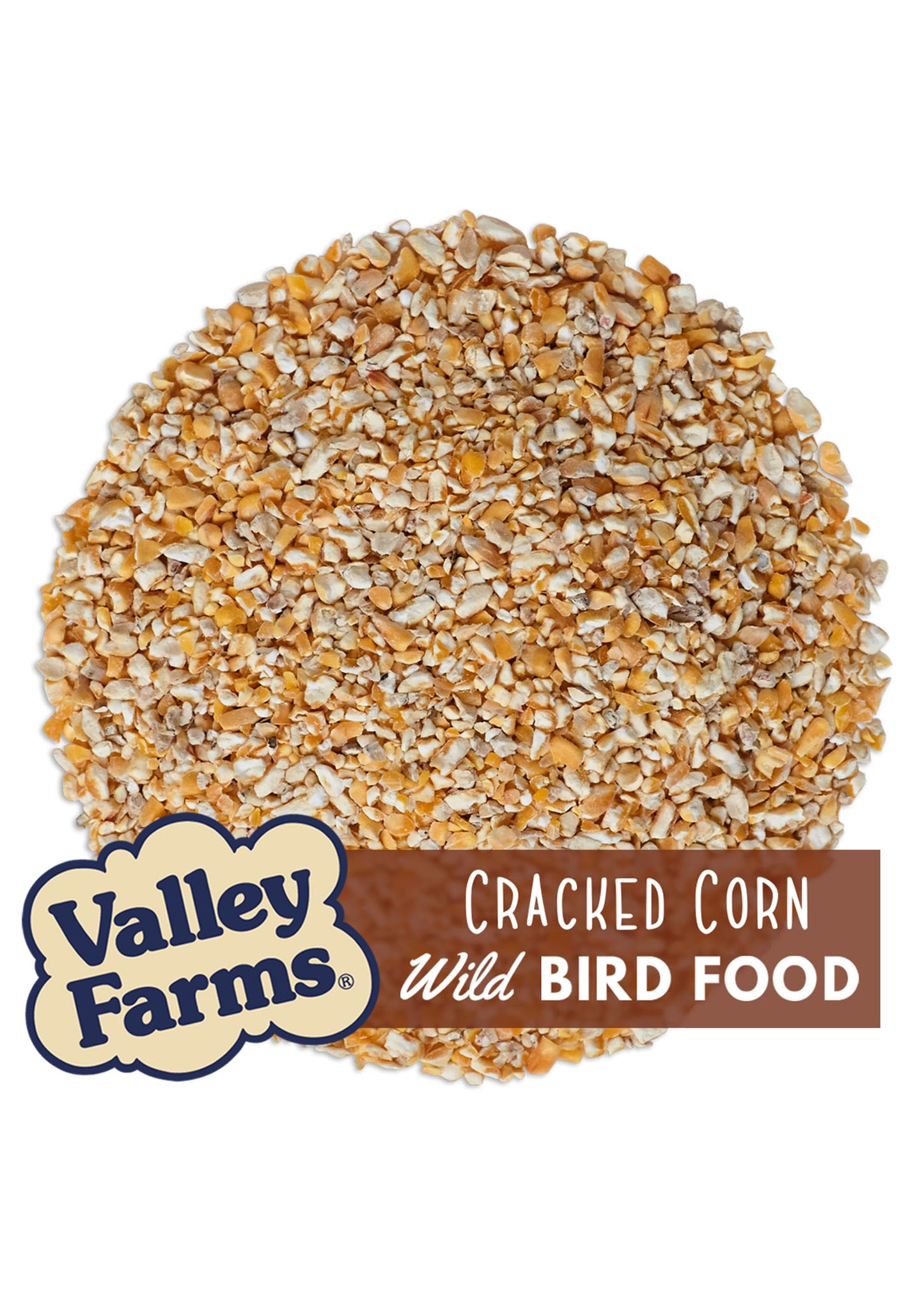 Valley Farms Cracked Corn Wild Bird Food