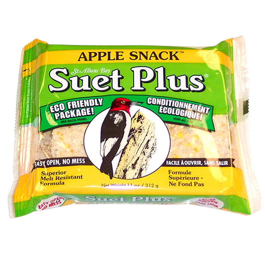Apple Snack Suet Plus 12-Pack by ST. ALBANS BAY