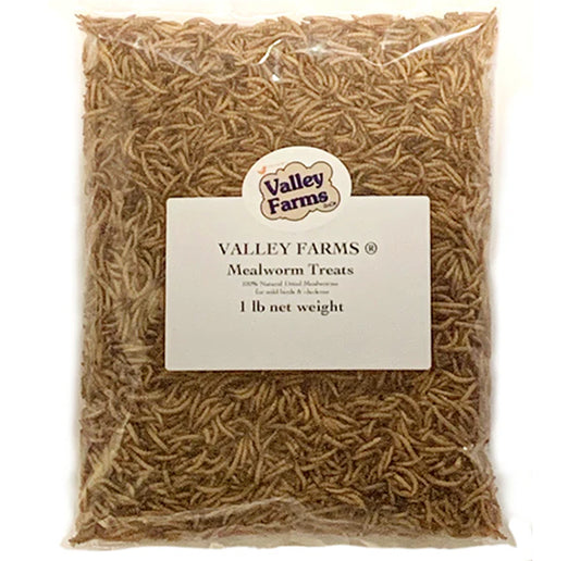 Valley Farms All-Natural Dried Mealworms