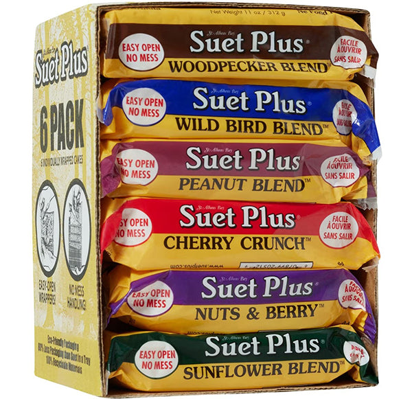 Suet Plus Variety 6-Pack by ST. ALBANS BAY