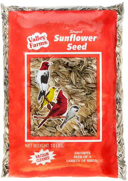 Valley Farms Striped Sunflower Seed Wild Bird Food