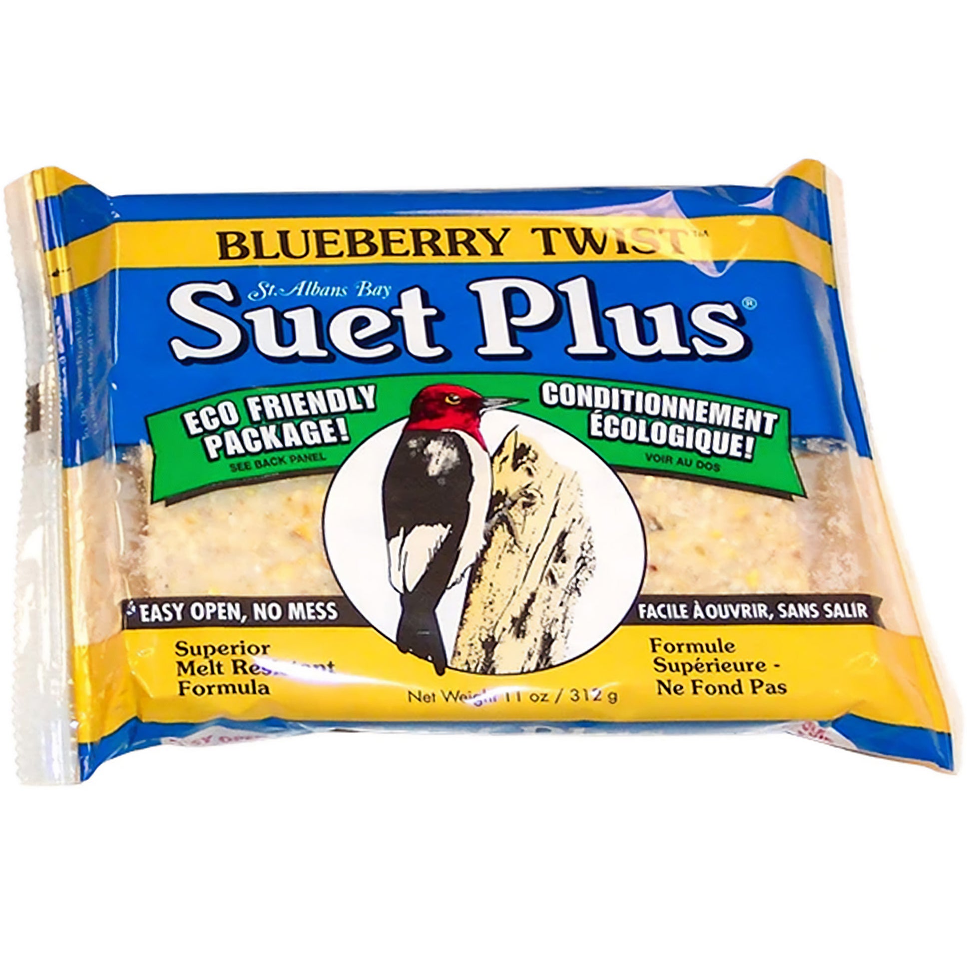 a package of st albans bay Blueberry Twist Suet