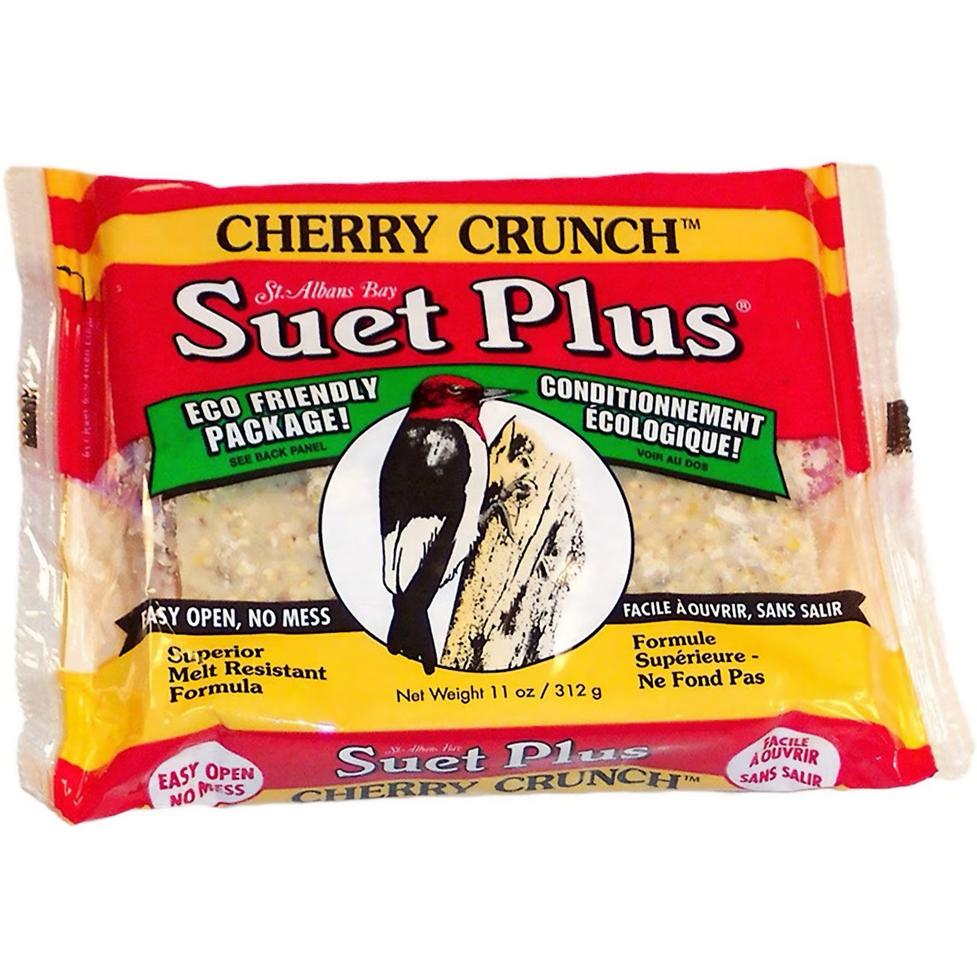 a package of st albans bay cherry crunch suet