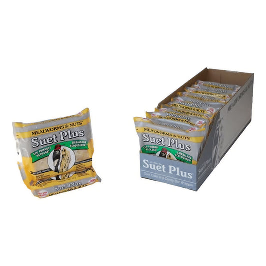 a package of st albans bay Mealworms and Nuts suet 