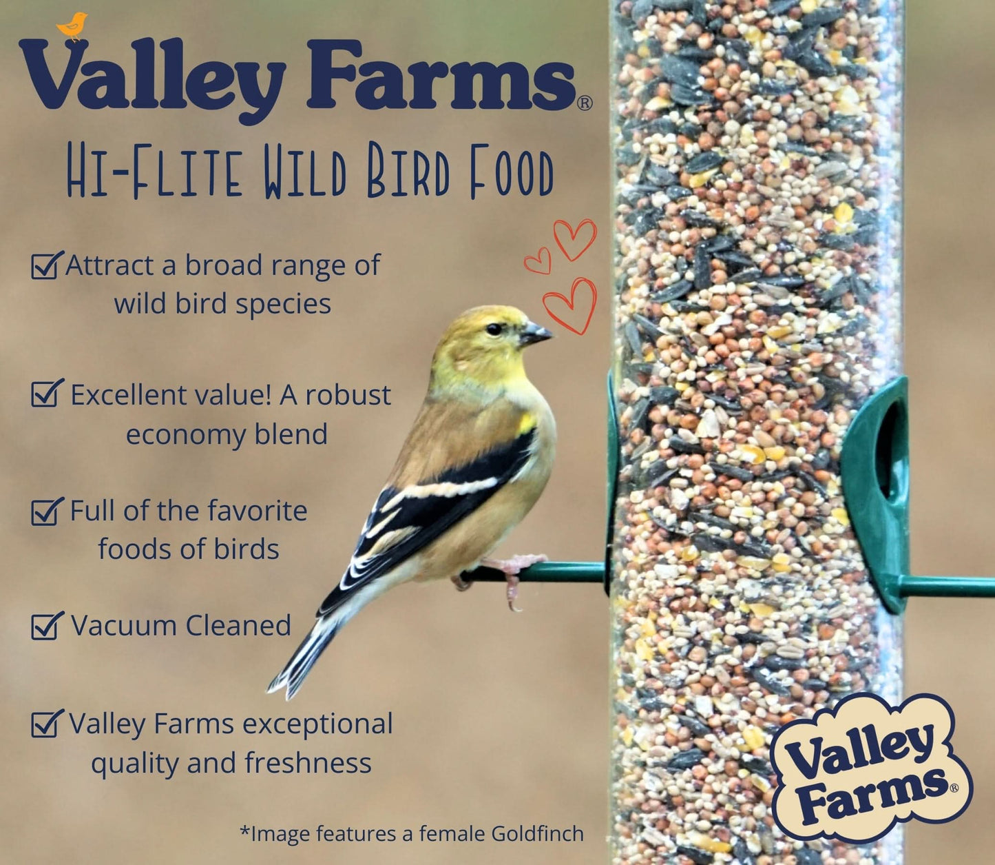 Valley Farms Hi-Flite Wild Bird Food