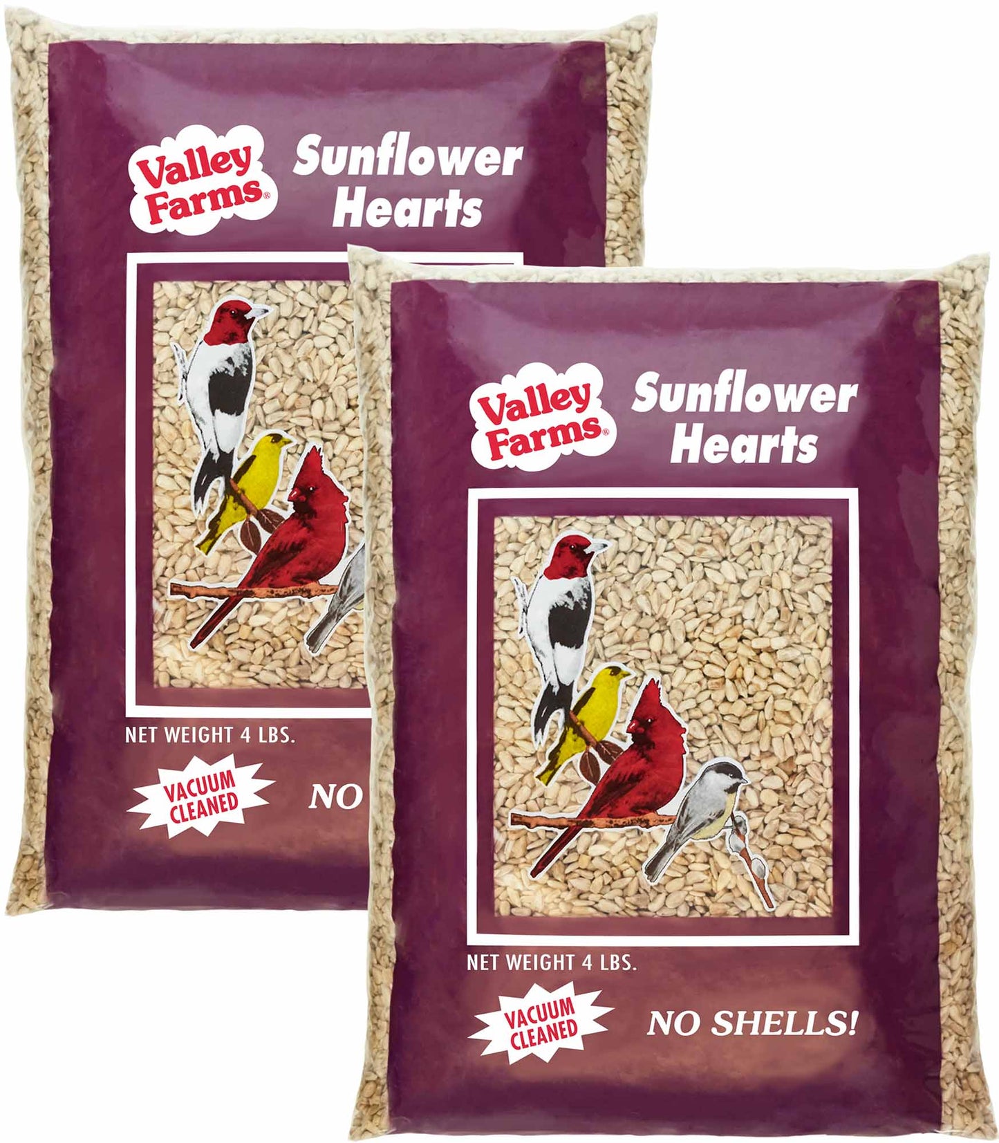 Valley Farms Sunflower Hearts Wild Bird Seed