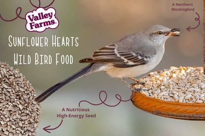 Valley Farms Sunflower Hearts Wild Bird Food