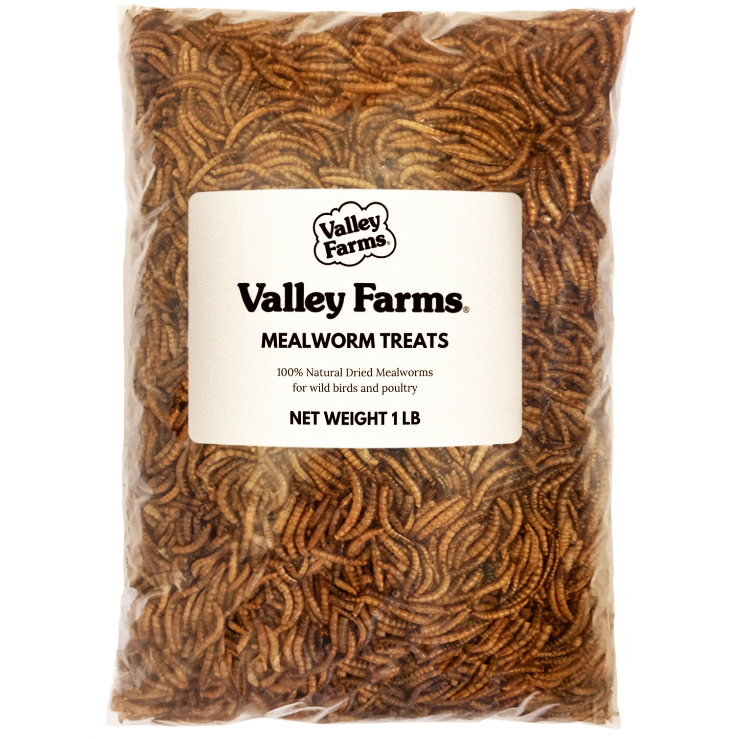 Valley Farms All-Natural Dried Mealworms