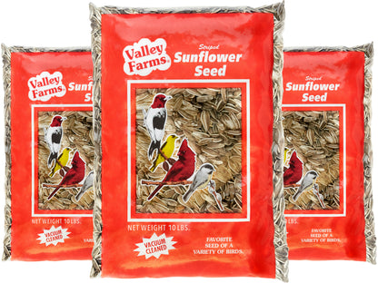 Valley Farms Striped Sunflower Seed Wild Bird Food