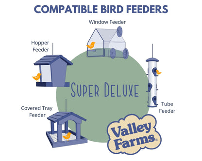 Valley Farms Super Deluxe Wild Bird Food