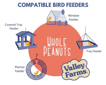 Valley Farms Whole Peanuts Wild Bird Food