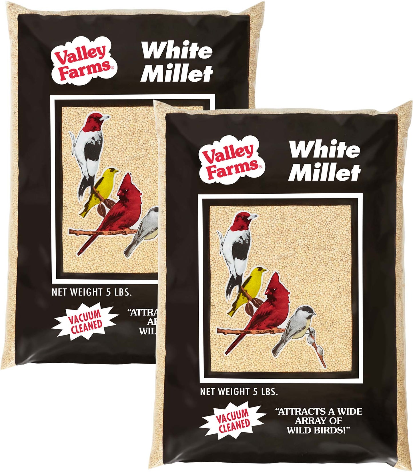 Valley Farms White Millet Wild Bird Food