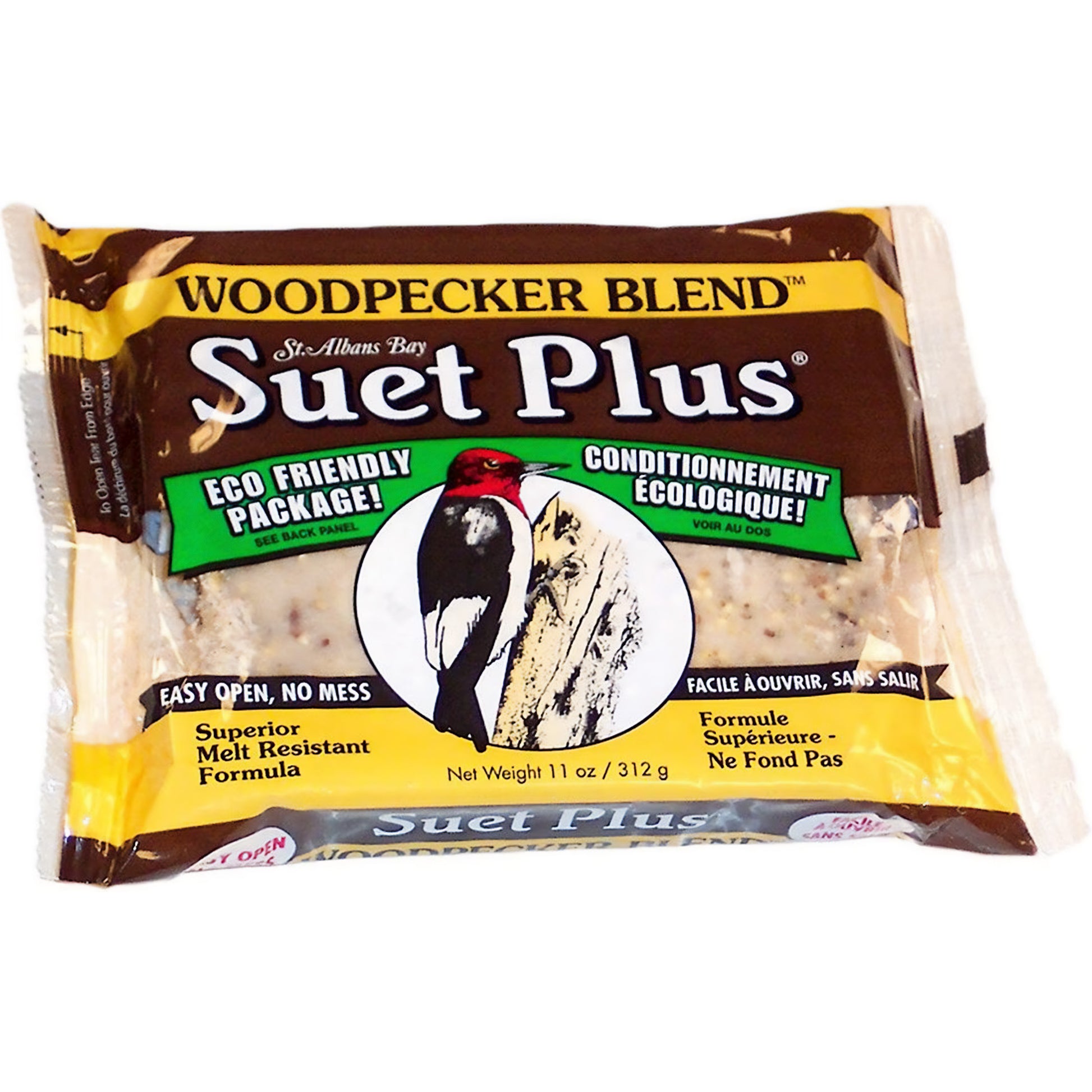 A package of st albans bay woodpecker blend suet