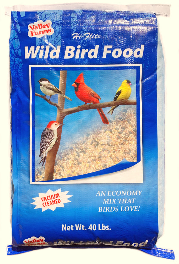 valley farms wild bird food hi-flite best bird seed value economy mix birds love