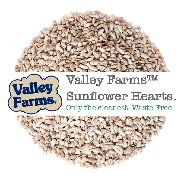 Valley Farms Sunflower Hearts Wild Bird Food