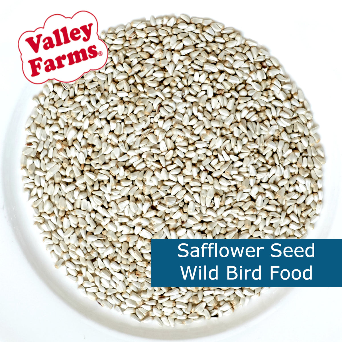 Safflower Seed - Valley Farms® Wild Bird Food – Valley Farms Shop